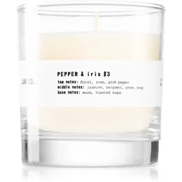 The Olphactory Lab Co. Pepper & Iris lumânare parfumată 200 g