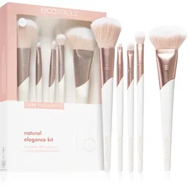 EcoTools Luxe Collection Natural Elegance set perii machiaj pentru look perfect 5 buc