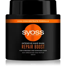 Syoss Intense Repair Boost mască profund fortifiantă pentru păr împotriva părului fragil 500 ml