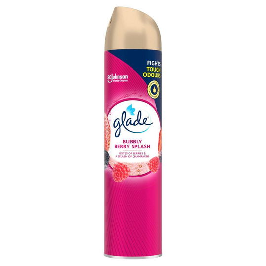 Odorizant de camera Glade Bubbly Berry Splash, 300 ml