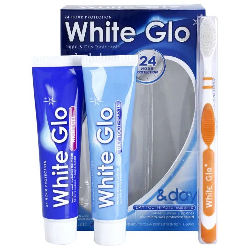 White Glo Night & Day Toothpaste Set set pentru îngrijirea dentară