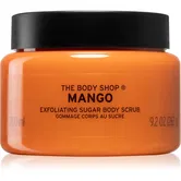 The Body Shop Mango Body Scrub peeling pentru corp cu efect revigorant cu ulei de mango 240 ml