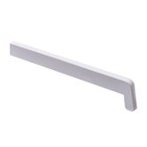 Capac glaf, PVC, alb, 45 x 600 mm