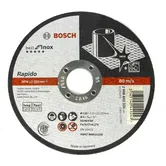 Disc debitare drept inox, Bosch Expert 2608602221, 125 X 22,23 X 1 mm