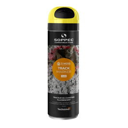 Vopsea marcare fluorescenta temporara Soppec Track Marker, galben, 500 ml