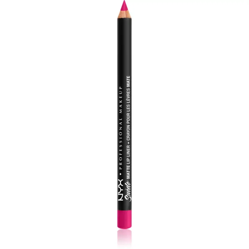 NYX Professional Makeup Suede Matte Lip Liner dermatograf mat de buze culoare 60 Clinger 1 g