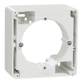 Cadru montaj aparent Schneider Sedna SDD311801, 1 modul, mijloc, alb, 84 x 83 x 43 mm