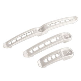 Cleme fixare 4 cabluri, alb, 100 bucati/set