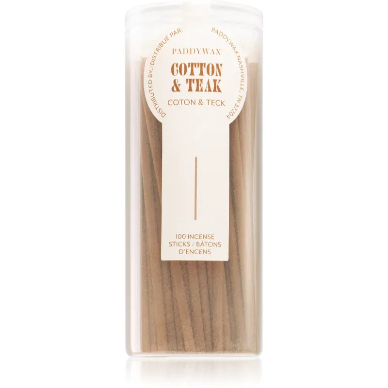 Paddywax Haze Cotton & Teak betisoarele parfumate 100 buc