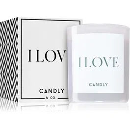Candly & Co. I Love lumânare parfumată 250 g