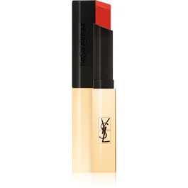 Yves Saint Laurent Rouge Pur Couture The Slim ruj mat lichid, cu efect de piele culoare 10 Corail Antinomique 2.2 g