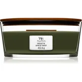 Woodwick Frasier Fir lumânare parfumată cu fitil din lemn (hearthwick) 453.6 g