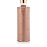 Equa Mismatch sticlă pentru apă + husă din piele artificială culoare Bronze 750 ml