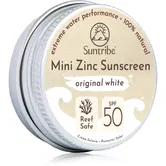 Suntribe Mini Zinc Sunscreen crema de fata cu minerale pentru protectie SPF 50 Original White 15 g