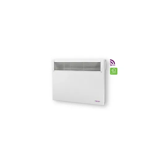 Convector electric de perete Tesy HeatEco Cloud CN031150 EI, 1500 W, 45 x 9 x 63 cm, display led, control electronic