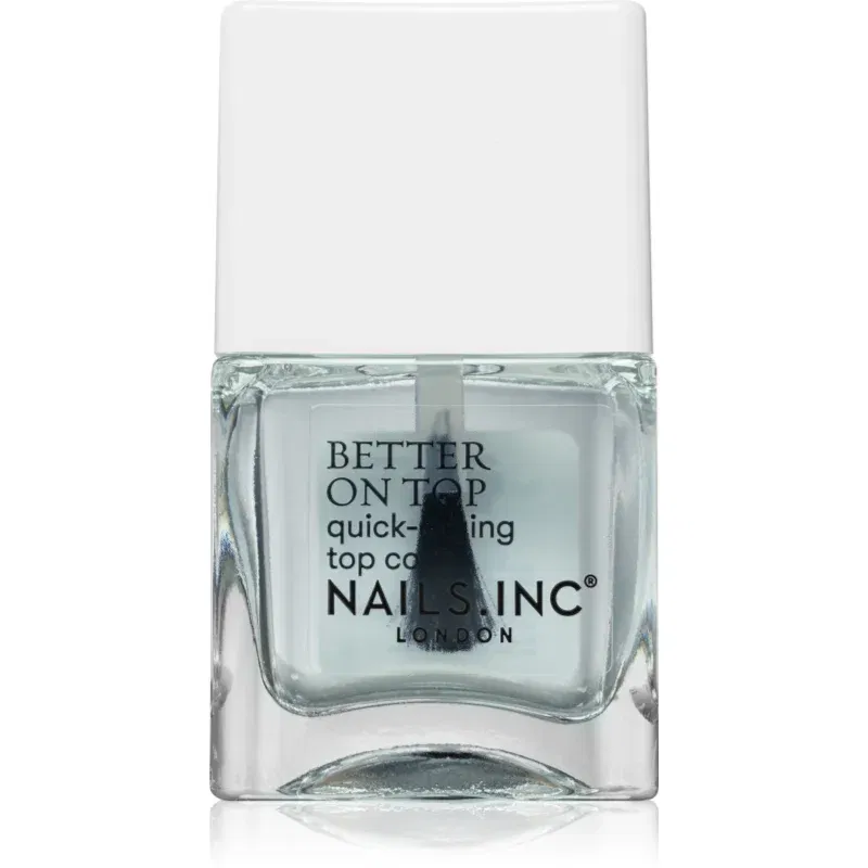 Nails Inc. Better on Top Lac pentru protejarea ojei cu efect de stralucire 14 ml