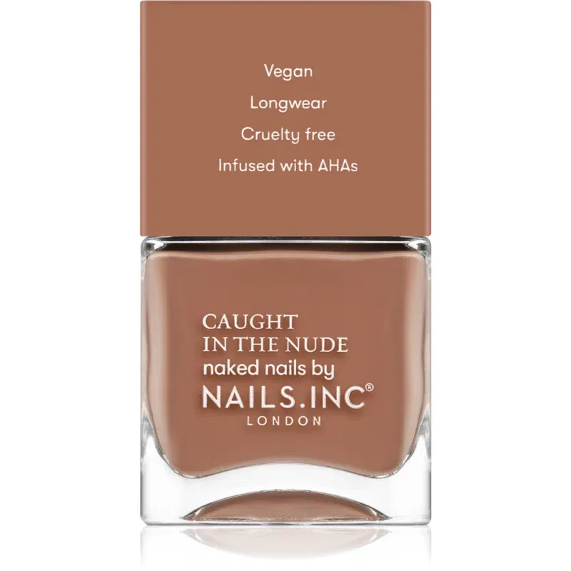Nails Inc. Caught in the nude lac de unghii culoare Tulum beach 14 ml