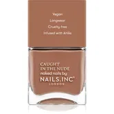 Nails Inc. Caught in the nude lac de unghii culoare Tulum beach 14 ml