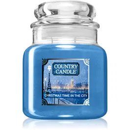 Country Candle Christmas Time In The City lumânare parfumată 453 g