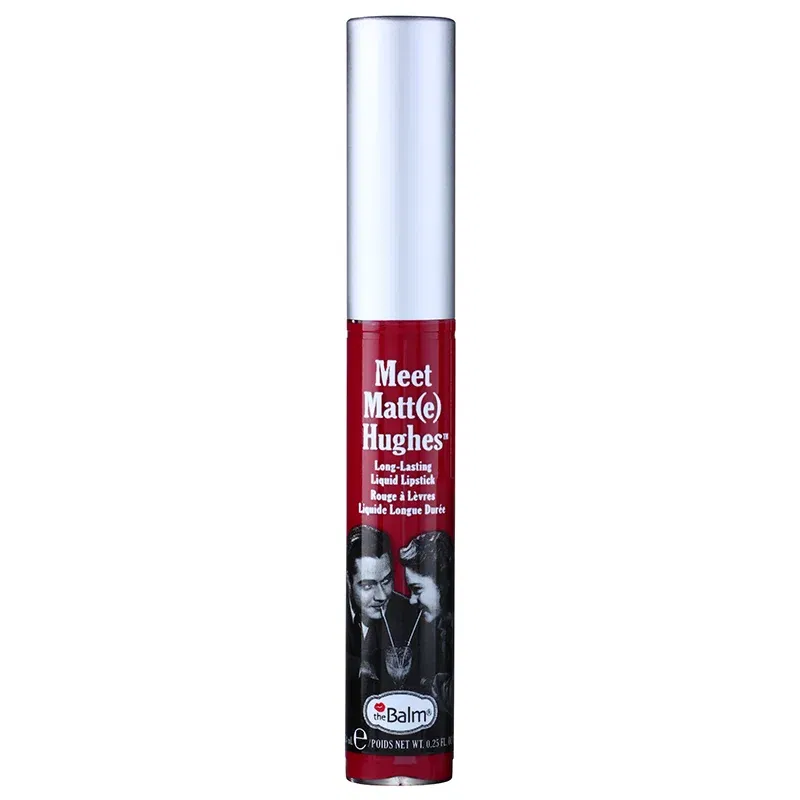 theBalm Meet Matt(e) Hughes Long Lasting Liquid Lipstick Ruj de buze lichid, de lunga durata culoare Dedicated 7.4 ml