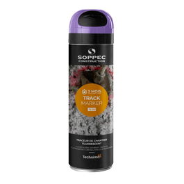 Vopsea marcare fluorescenta temporara Soppec Track Marker, violet, 500 ml
