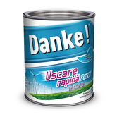 Email Danke Uscare Rapida, pentru lemn, metal, zidarie, exterior/interior, albastru deltaic, 2.5 l