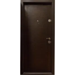 Usa metalica de intrare in apartament MOD 325, HDF, 880 x 2010 mm, deschidere stanga, culoare wenge
