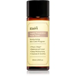 Klairs Supple Preparation Facial Toner tonic hidratant pentru echilibrarea pH-ului pielii 30 ml