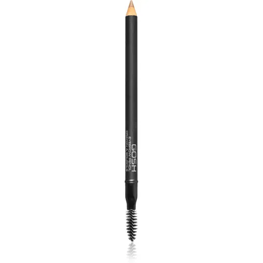 Gosh Eyebrow creion pentru sprancene cu pensula culoare 01 Brown 1.2 g