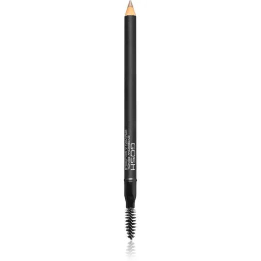 Gosh Eyebrow creion pentru sprancene cu pensula culoare 03 Grey Brown 1.2 g