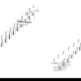 Baterie stativa cada freestanding Ferro Fiesta BFI11F, monocomanda, set dus inclus, montaj in pardoseala, reversibila, crom 85,7 x 68,7 x 21 cm