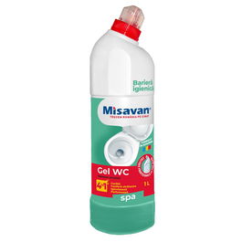Solutie curatare toaleta Misavan Gel Wc Spa, 4in1, 1 l