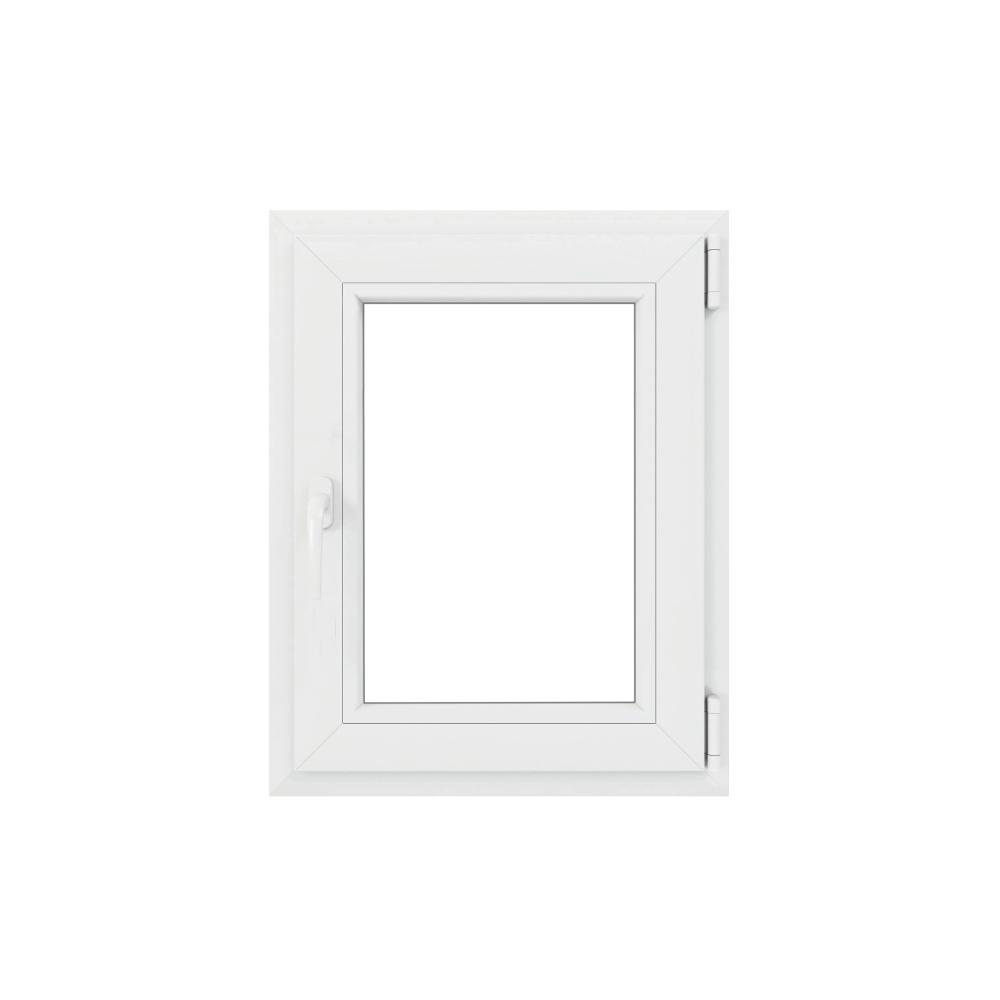 Fereastra PVC, 4 camere, deschidere simpla, dreapta, alb, 60 x 80 cm