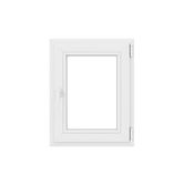 Fereastra PVC, 4 camere, deschidere simpla, dreapta, alb, 60 x 80 cm