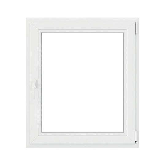 Fereastra PVC, 5 camere, deschidere oscilobatant, dreapta, alb, 100 x 120 cm