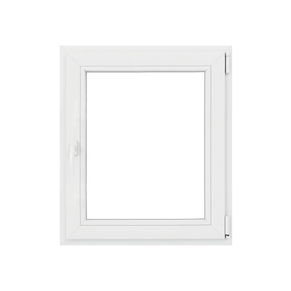 Fereastra PVC, 5 camere, deschidere oscilobatanta, dreapta, alb, 80 x 100 cm