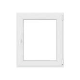 Fereastra PVC, 5 camere, deschidere oscilobatanta, dreapta, alb, 80 x 100 cm