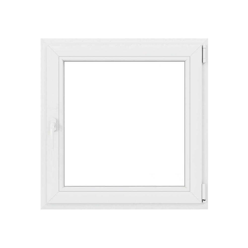 Fereastra PVC, 5 camere, deschidere oscilobatant, dreapta, alb, 100 x 100 cm