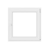 Fereastra PVC, 5 camere, deschidere oscilobatant, dreapta, alb, 100 x 100 cm