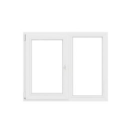 Fereastra PVC, 5 camere, deschidere oscilobatanta, stanga, alb, 160 x 120 cm