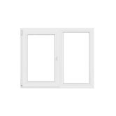 Fereastra PVC, 5 camere, deschidere oscilobatanta, stanga, alb, 160 x 120 cm