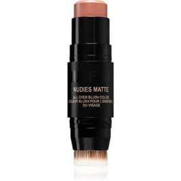 Nudestix Nudies Matte machiaj multifuncțional pentru ochi, buze și față culoare Nude Peach 7 g