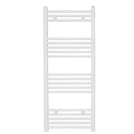 Calorifer baie Quadro, portprosop, alb, drept, 500 x 800 mm, accesorii incluse