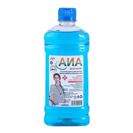 Alcool sanitar Ana, 70%, 0,5 l