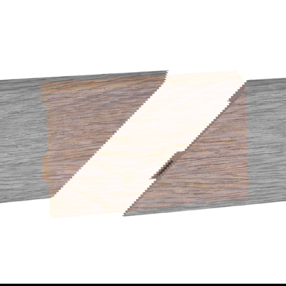 Plinta pardoseala Duflex Mocha wood 914, polimer flexibil, rezistenta la apa, decor lemn, 2000 x 80 x 18 mm