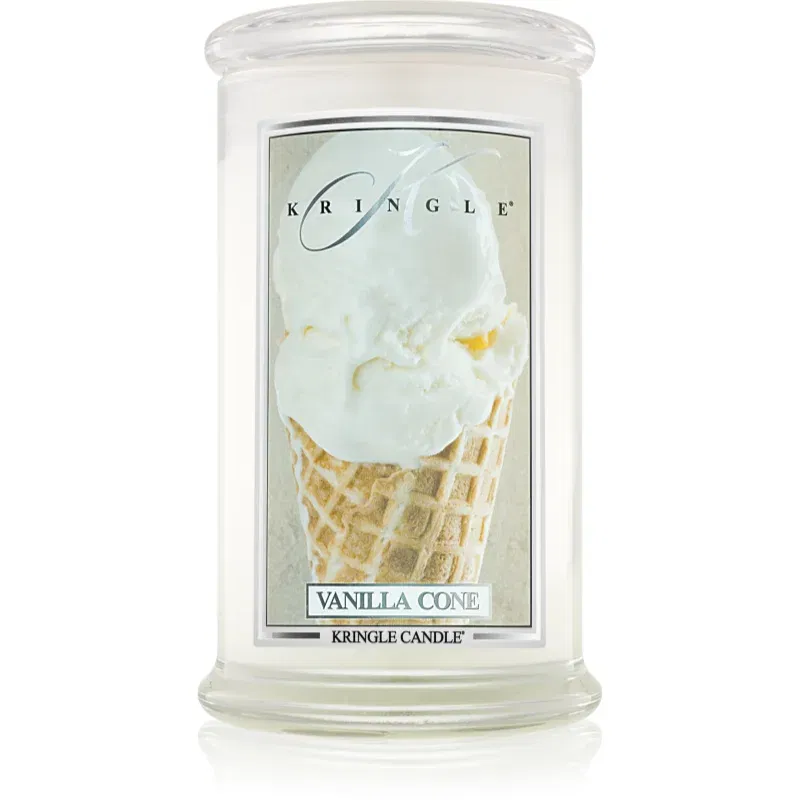 Kringle Candle Vanilla Cone lumânare parfumată 624 g