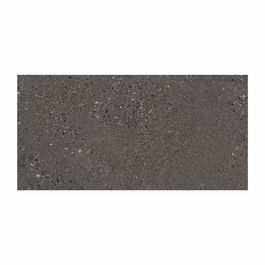 Gresie portelanata Cesarom Cementino, interior/exterior, antracit, mat, aspect ciment, PEI 4, grosime 9 mm, 60 x 30 cm