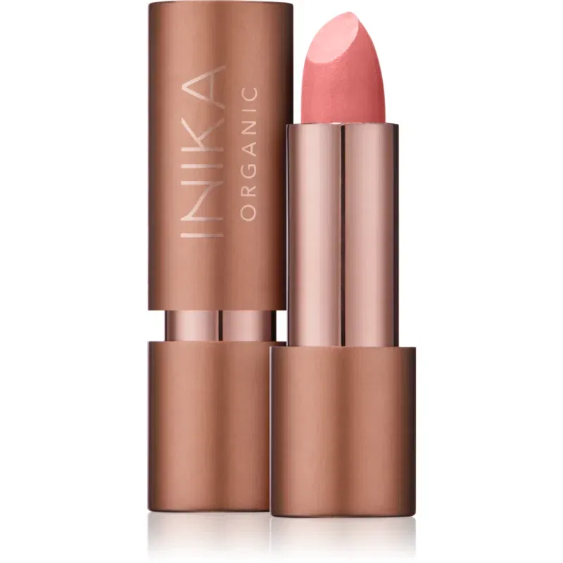 INIKA Organic Creamy Lipstick Ruj crema hidratant culoare Nude Pink 4.2 g