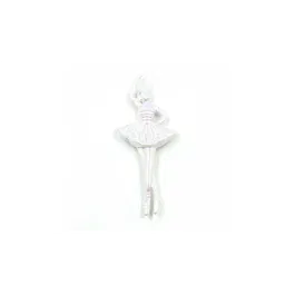 Decoratiune de Craciun balerina, plastic, 5.5 x 2 x 14 cm