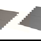 Profil de inchidere Shadow Gap SET S77, tip plinta, aluminiu, compatibil banda LED, argintiu, 80 x 3000 mm